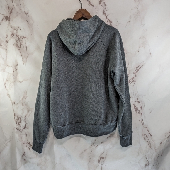 Everlane Hoodie Mens Grey The Track Sweatshirt Pullover Uniform Heathered - Picture 7 of 12